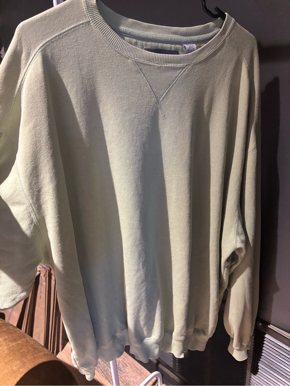 Everyday Crewneck Sweatshirt in Sage Green